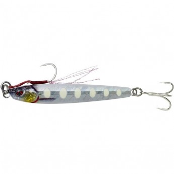 Блесна SAVAGE GEAR 3D Jig Minnow 59 Bone White Glow PHP