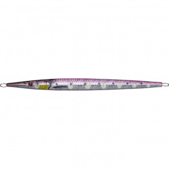 Блесна SAVAGE GEAR 3D Needle Jig 19см 80г sinking pink flash glow dots PHP