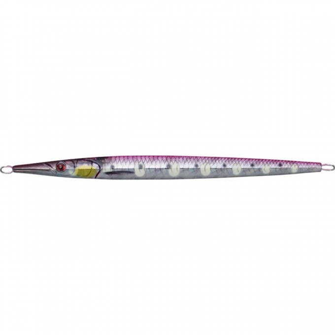 Блесна SAVAGE GEAR 3D Needle Jig 9см 20г sinking pink flash glow dots PHP 73241