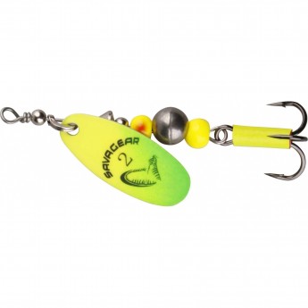 Блесна SAVAGE GEAR Caviar Spinner #3 9.5g 07-Fluo Yellow / Chartreuse Блесна SAVAGE GEAR Caviar Spinner #3 9.5g 07-Fluo Yellow / Chartreuse