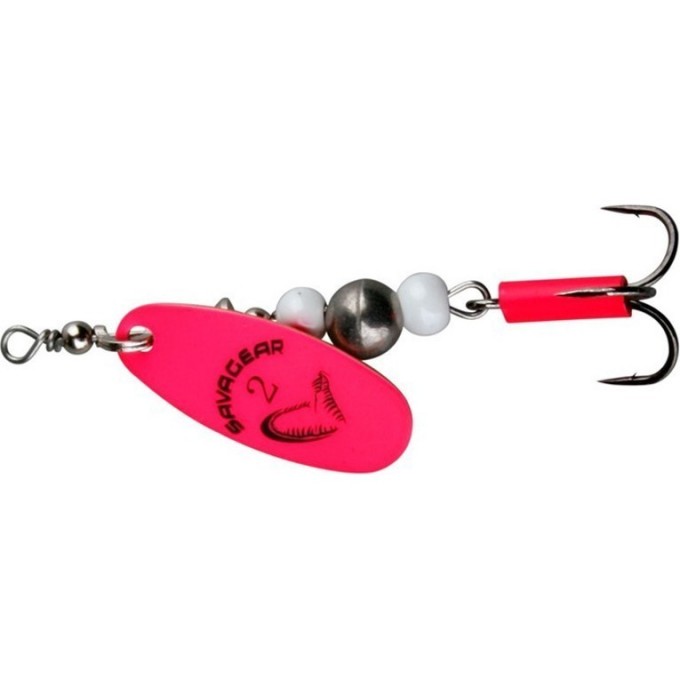 Блесна SAVAGE GEAR Caviar Spinner #4 14g 08-Fluo Pink 42317