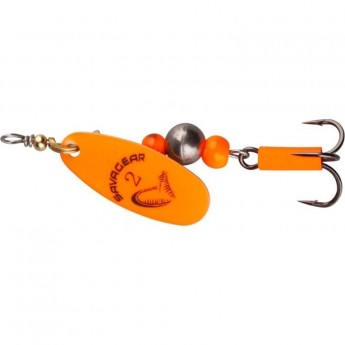Блесна SAVAGE GEAR Caviar Spinner #4 18g 06-Flou Orange Блесна SAVAGE GEAR Caviar Spinner #4 18g 06-Flou Orange