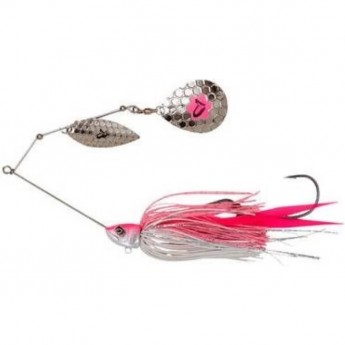 Блесна SAVAGE GEAR Da'Bush Spinnerbait 16см 32г Sinking Pink Silver Блесна SAVAGE GEAR Da'Bush Spinnerbait 16см 32г Sinking Pink Silver