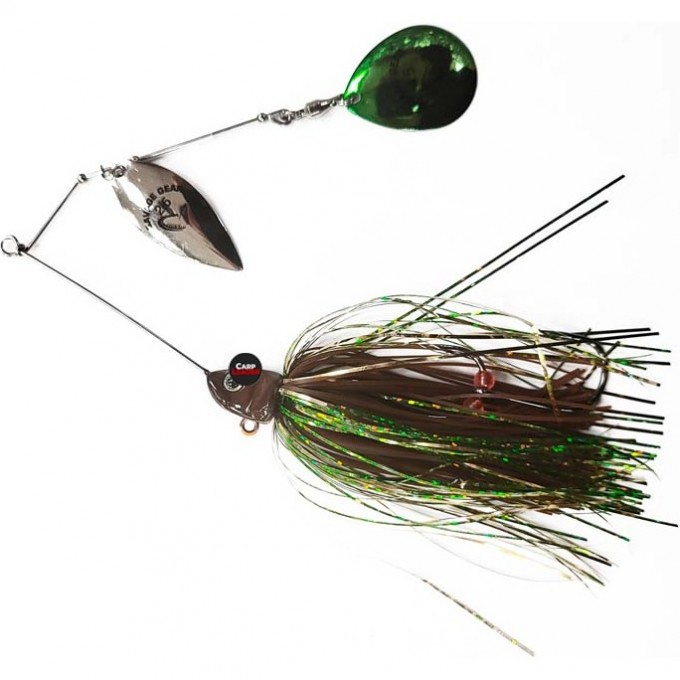 Блесна SAVAGE GEAR Da'Bush Spinnerbait 21g Sinking Motoroil 71757