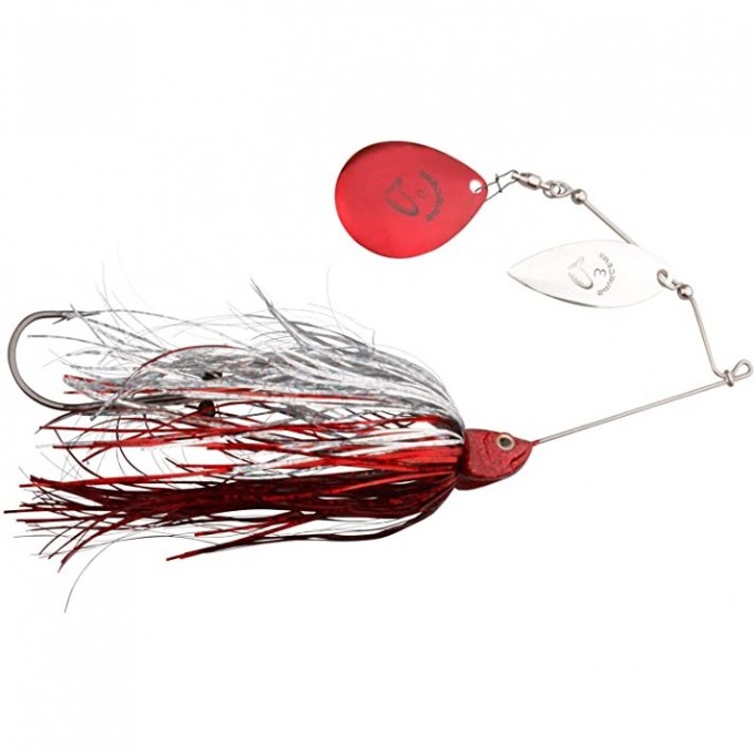 Блесна SAVAGE GEAR DP 25гр Red Silver Flash 43642