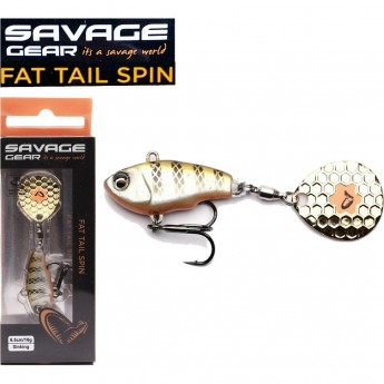 Блесна SAVAGE GEAR Fat Tail Spin 6,5cm 16g Sinking Perch