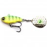 Блесна SAVAGE GEAR Fat Tail Spin 8cm 24g Sinking Firetiger 71770