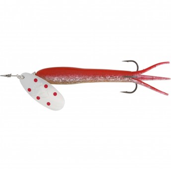 Блесна SAVAGE GEAR Flying Eel Spinner #3 23g 09-Red Silver Блесна SAVAGE GEAR Flying Eel Spinner #3 23g 09-Red Silver