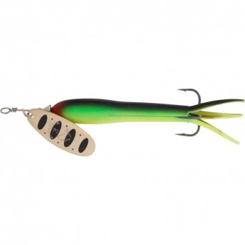 Блесна SAVAGE GEAR Flying Eel Spinner #3 23g 10-Green Highlander Блесна SAVAGE GEAR Flying Eel Spinner #3 23g 10-Green Highlander