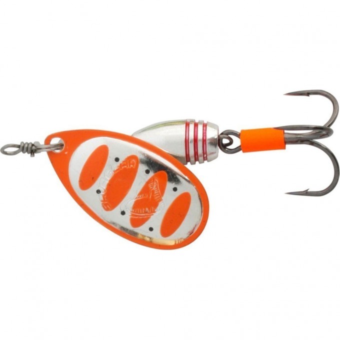 Блесна SAVAGE GEAR Rotex Spinner #1 3.5g 04-Fluo Orange Silver 42116