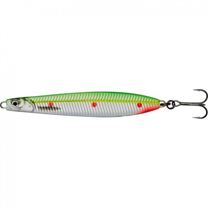 Блесна SAVAGE GEAR Seeker ISP 87mm 16g Sinking Fluo Green Red Dots 72365