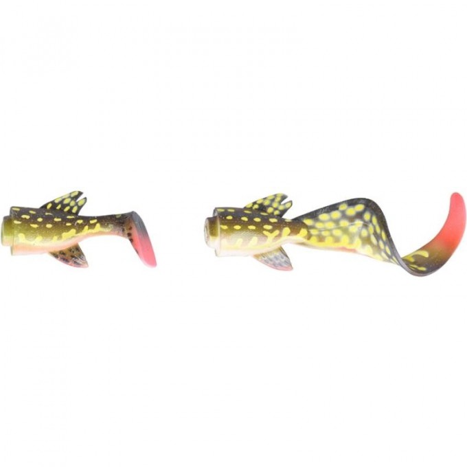 Хвосты Savage Gear 3D LB Hybrid Pike 17см Spare Tail Kit 02-Yellow Pike 50239