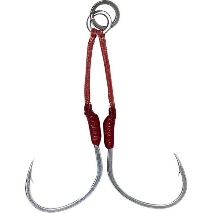 Крючки SAVAGE GEAR Bloody Assist Twin #1/0 2pcs 69754