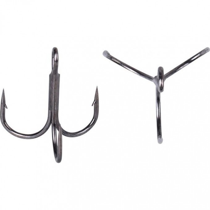 Крючки SAVAGE GEAR Y-Treble Hook Size 4 BLN - 8pcs 37324