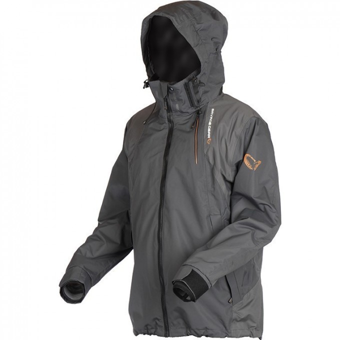 Куртка SAVAGE GEAR Black Savage Jacket Grey L 50810