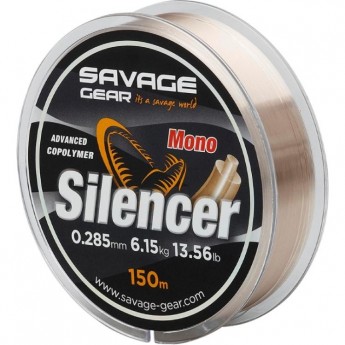 Леска SAVAGE GEAR Silencer Mono 150м 0,435мм Леска SAVAGE GEAR Silencer Mono 150м 0,435мм