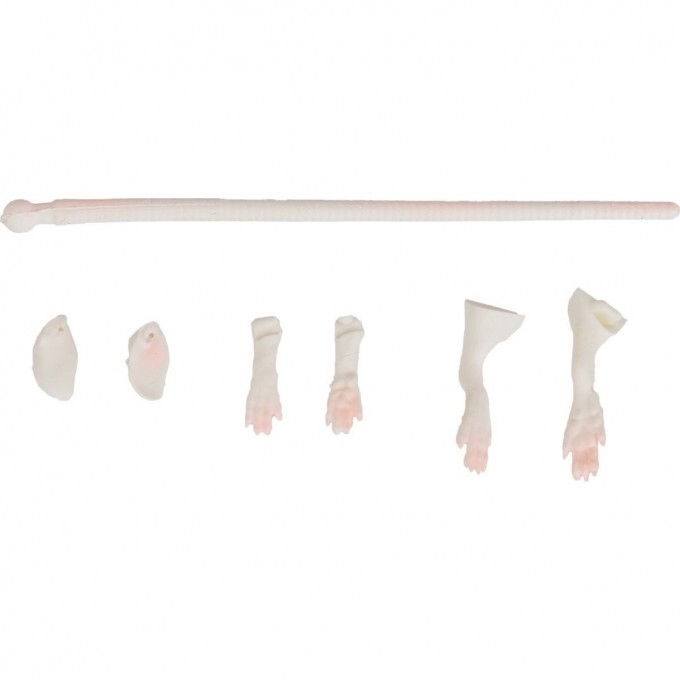 Набор для ремонта приманки крысы SAVAGE GEAR LB 3D Rad Maintenance 20 03-White 55183