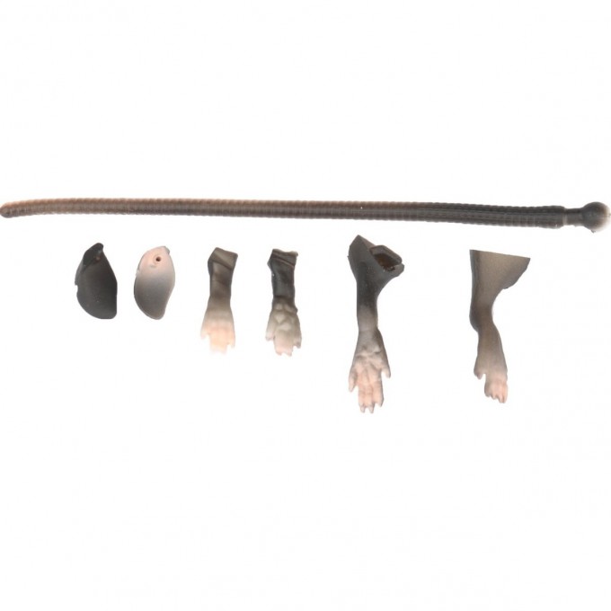 Набор для ремонта приманки крысы SAVAGE GEAR LB 3D Rad Maintenance 30 02-Black 55186