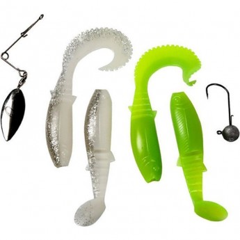 Набор приманок SAVAGE GEAR Cannibal Spinnerbait Kit S 4+2