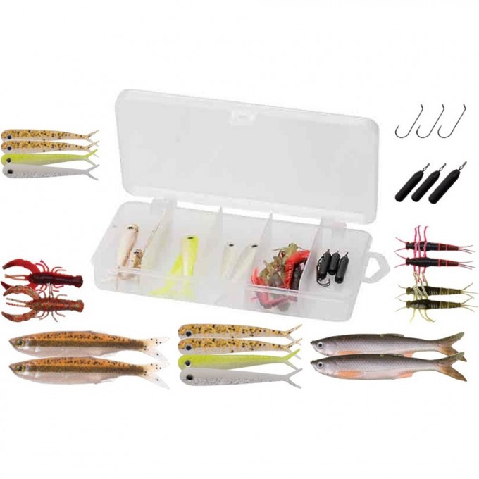 Набор приманок SAVAGE GEAR Dropshot Pro Pack Kit 22pcs 57628