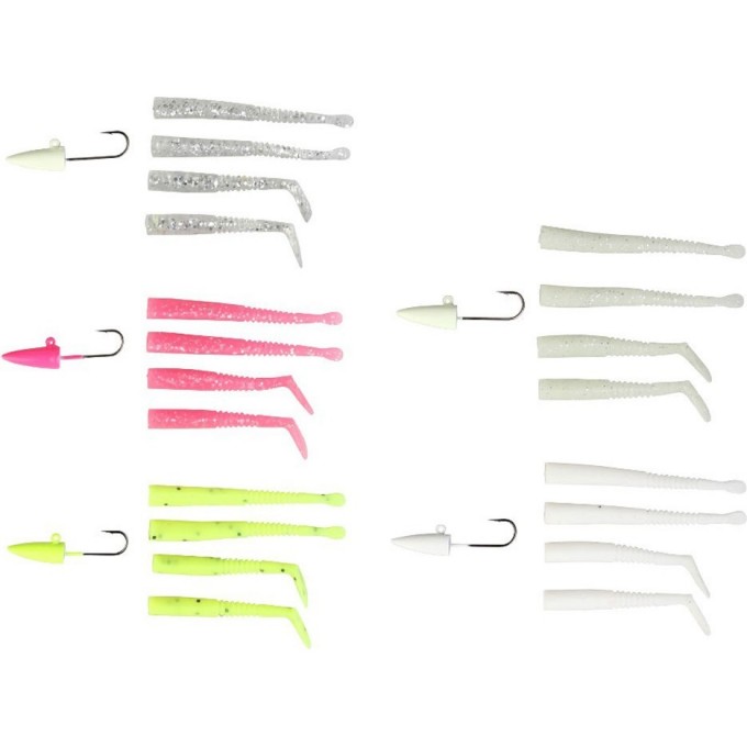 Набор приманок SAVAGE GEAR LRF Mini Sandeel Kit 25pcs 47133