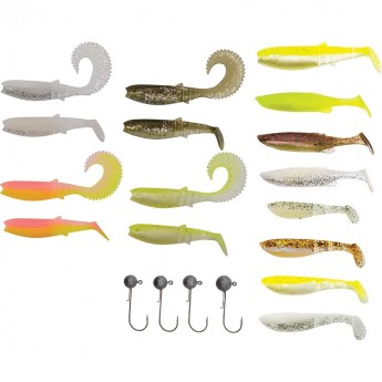 Набор приманок SAVAGE GEAR Perch Pro Kit Size M 20pcs Набор приманок SAVAGE GEAR Perch Pro Kit Size M 20pcs
