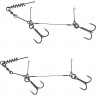Оснастка SAVAGE GEAR 1x7 TI Corkscrew Stinger 2x#1/0 23kg 1pcs 61774