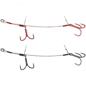 Оснастка SAVAGE GEAR Carbon49 Double Stinger #3/0 15cm 23kg 2pcs