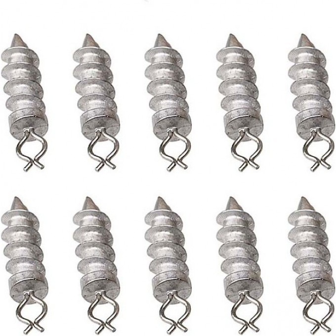 Оснастка SAVAGE GEAR Screwin Weight Spike 3.5g 12pcs 61954