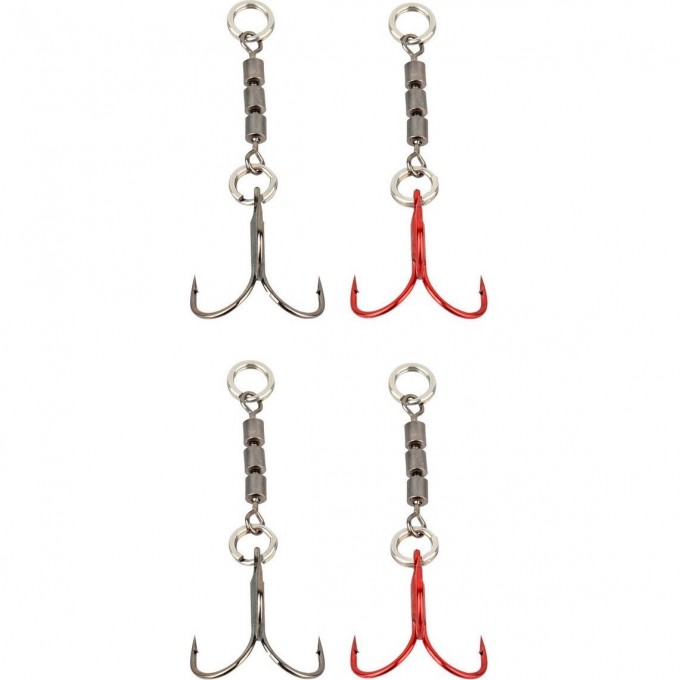 Оснастка SAVAGE GEAR SpinShad Stinger #1/0 4pcs 54888