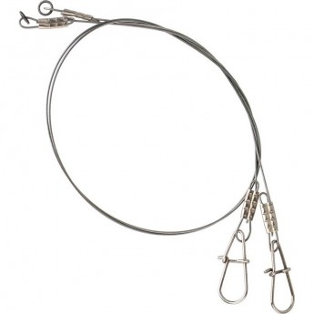 Поводки SAVAGE GEAR Titanium Jerkbait Trace 30cm 0.6mm 25kg Needle Snap 2pcs
