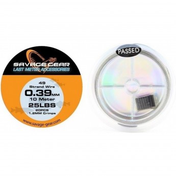 Поводковый материал SAVAGE GEAR 49Strand 48828