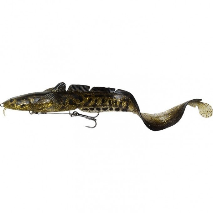 Приманка SAVAGE GEAR 3D Burbot 25cm 70g SS Gold Burbot UV 63849
