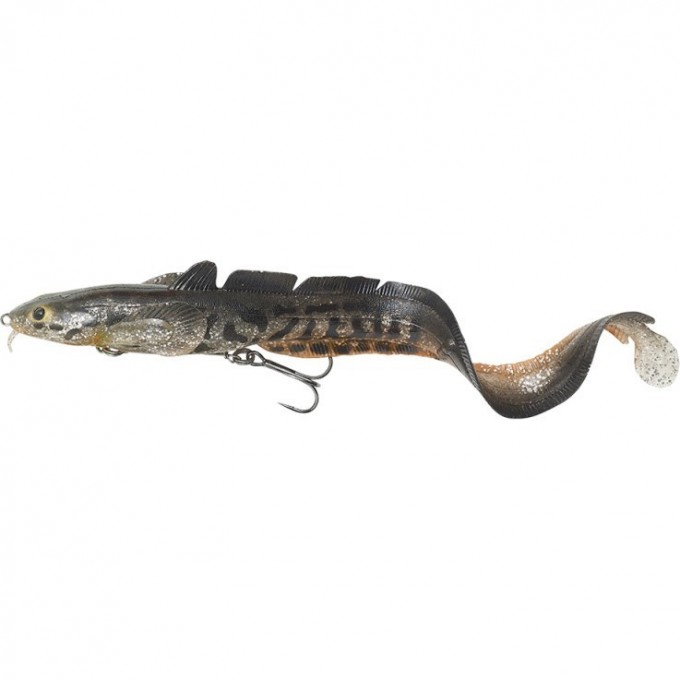 Приманка SAVAGE GEAR 3D Burbot 25cm 70g SS Silver Burbot UV 63848