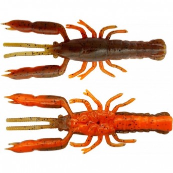 Приманка SAVAGE GEAR 3D Crayfish Rattling (6.7см) Brown Orange (упаковка - 8шт)