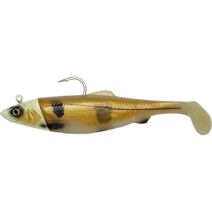 Приманка SAVAGE GEAR 3D Herring Big Shad 25cm 300g 1+2pcs Glow Haddock 61960