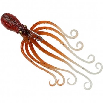 Приманка SAVAGE GEAR 3D Octopus 120g 16cm Brown Glow