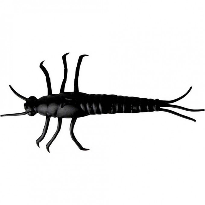 Приманка SAVAGE GEAR 3D PVC Mayfly 50mm Black 8pcs 55112
