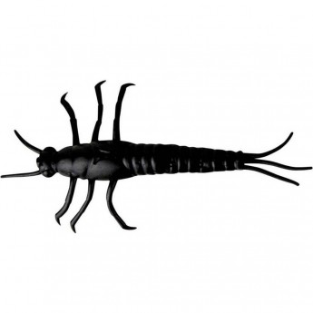 Приманка SAVAGE GEAR 3D PVC Mayfly 65mm Black 8pcs