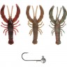 Приманка SAVAGE GEAR 3D Reaction Crayfish 5.5cm Kit 3+1 57634