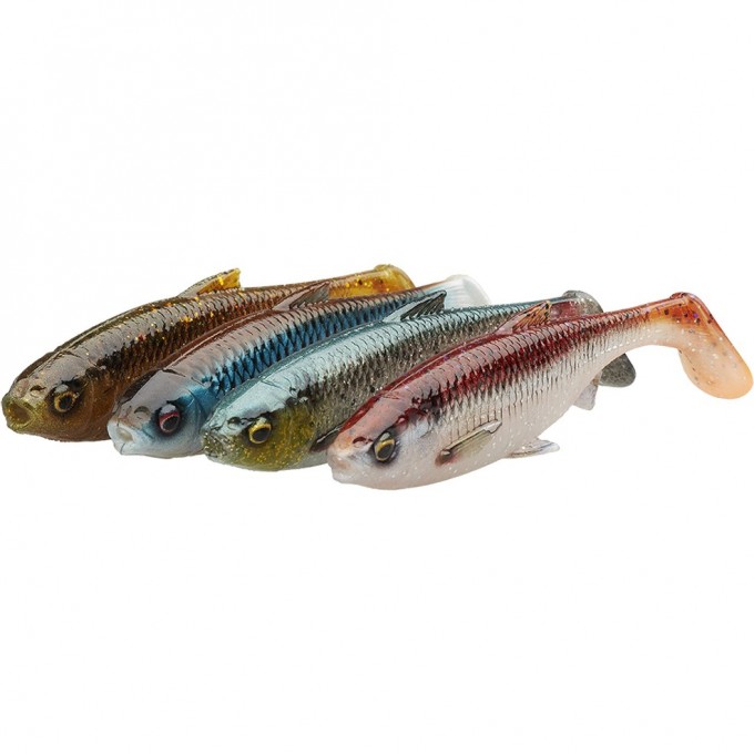 Приманка SAVAGE GEAR 3D River Roach 8см 5г Clear Water Mix 4PCS 74304