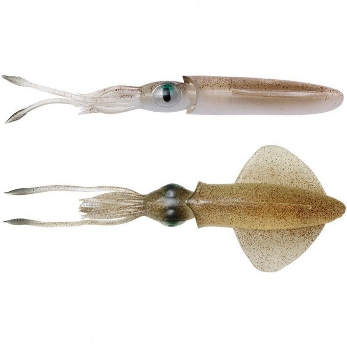 Приманка SAVAGE GEAR 3D Swim Squid 9.5cm 5g 4pcs Green Eye 63855