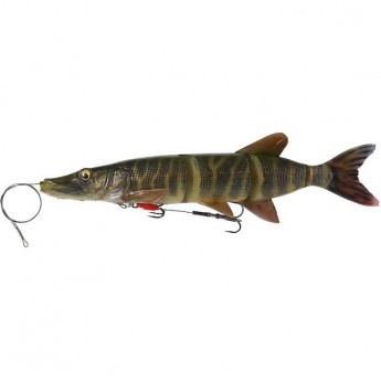 Приманка SAVAGE GEAR 4D Line Thru Pike 25cm 110g SS 01-Striped Pike