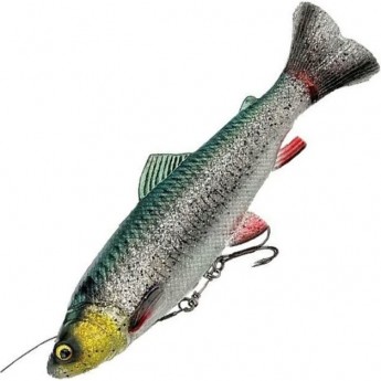 Приманка SAVAGE GEAR 4D Line Thru Pulsetail Trout 16cm 51g SS Green Silver