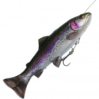 Приманка SAVAGE GEAR 4D Line Thru Pulsetail Trout 20cm 102g SS Rainbow Trout