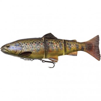 Приманка SAVAGE GEAR 4D Line Thru Trout 15cm 35g SS 03-Dark Brown Trout