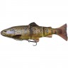 Приманка SAVAGE GEAR 4D Line Thru Trout 15cm 35g SS 15cm 40g MS 03-Dark Brown Trout 57387