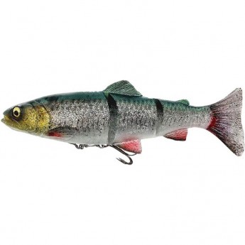 Приманка SAVAGE GEAR 4D Line Thru Trout 20cm 93g Slow Sinking Green Silver