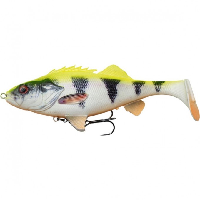 Приманка SAVAGE GEAR 4D Perch Shad 12.5cm 23g SS 05-Lemon Perch 71466