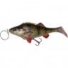 Приманка SAVAGE GEAR 4D Perch Shad 17.5cm 75g SS 01-Perch 61797
